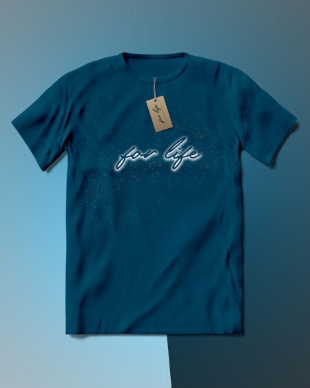 For Life Oceanic Depths Round Neck T-Shirt