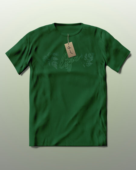 For Life Leafy Whisper Sustainable Print Tee